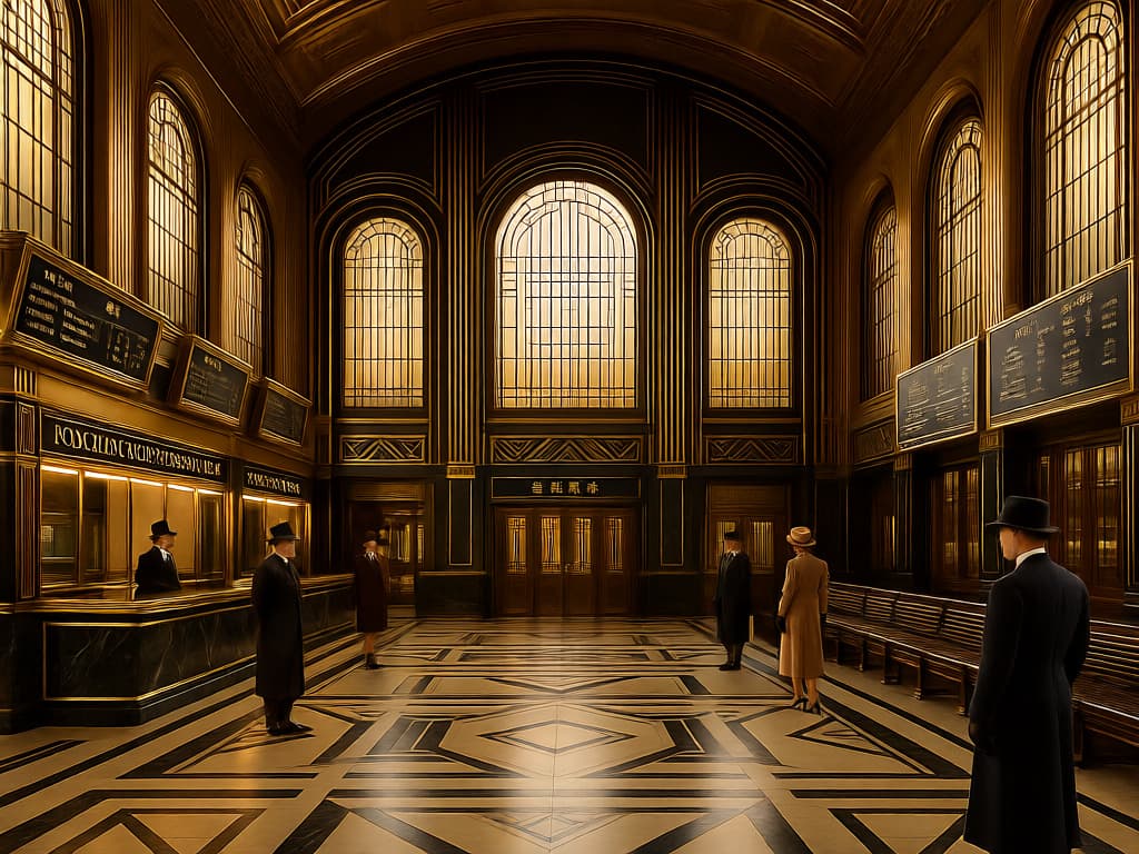 Art Deco Transit Hall
