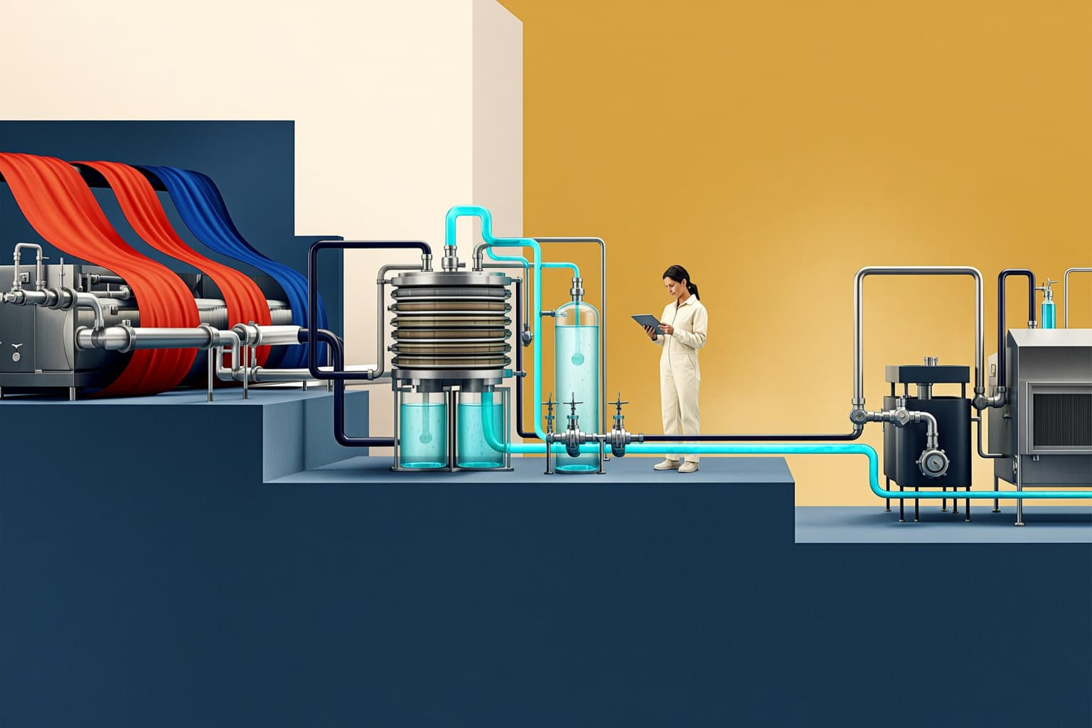 Textile Water Recycling Campaign Visual