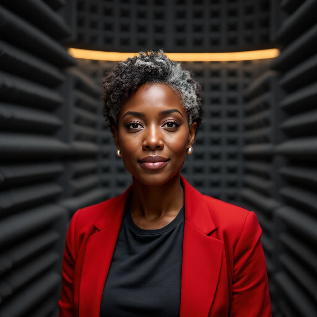 Anechoic Lab Executive Portrait