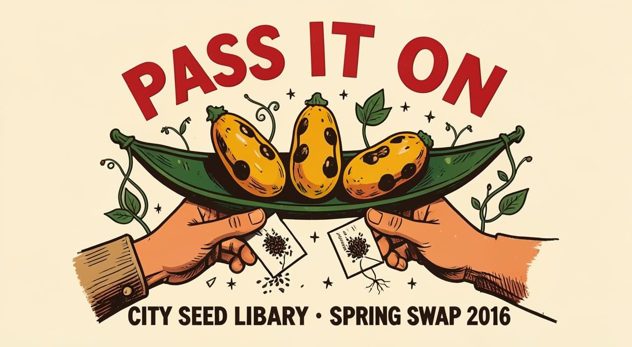 Community Seed Swap Shirt Graphic