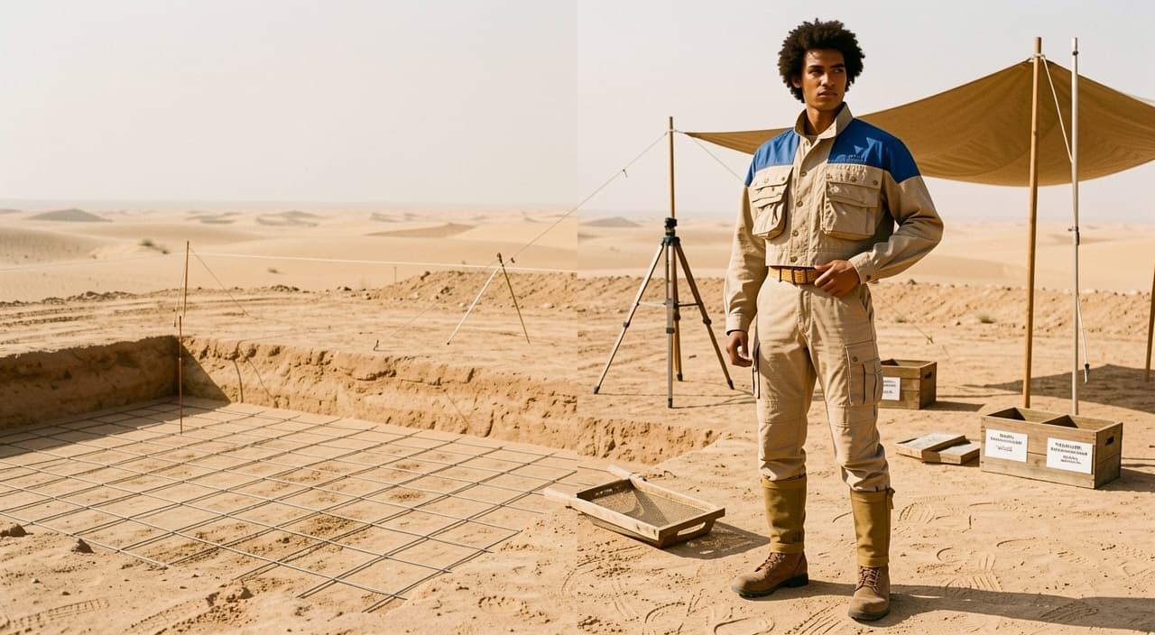 Archaeological Fieldwear Fashion Lookbook