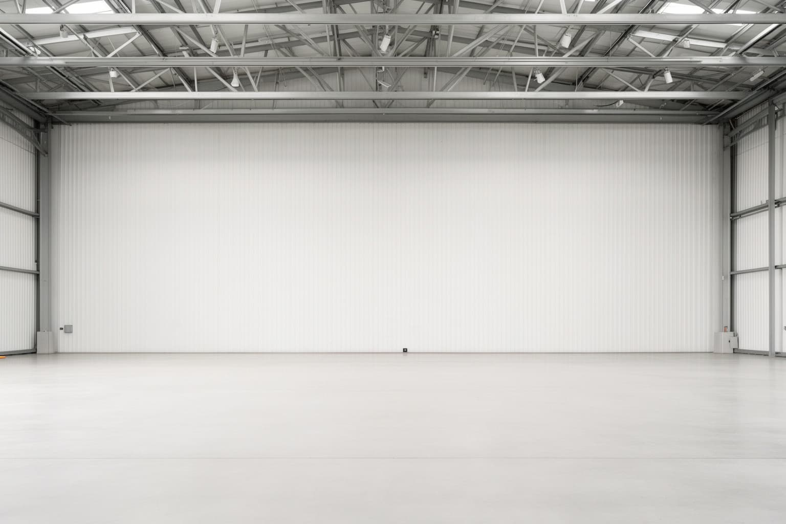 Vacant Aircraft Hangar Leasing Photo