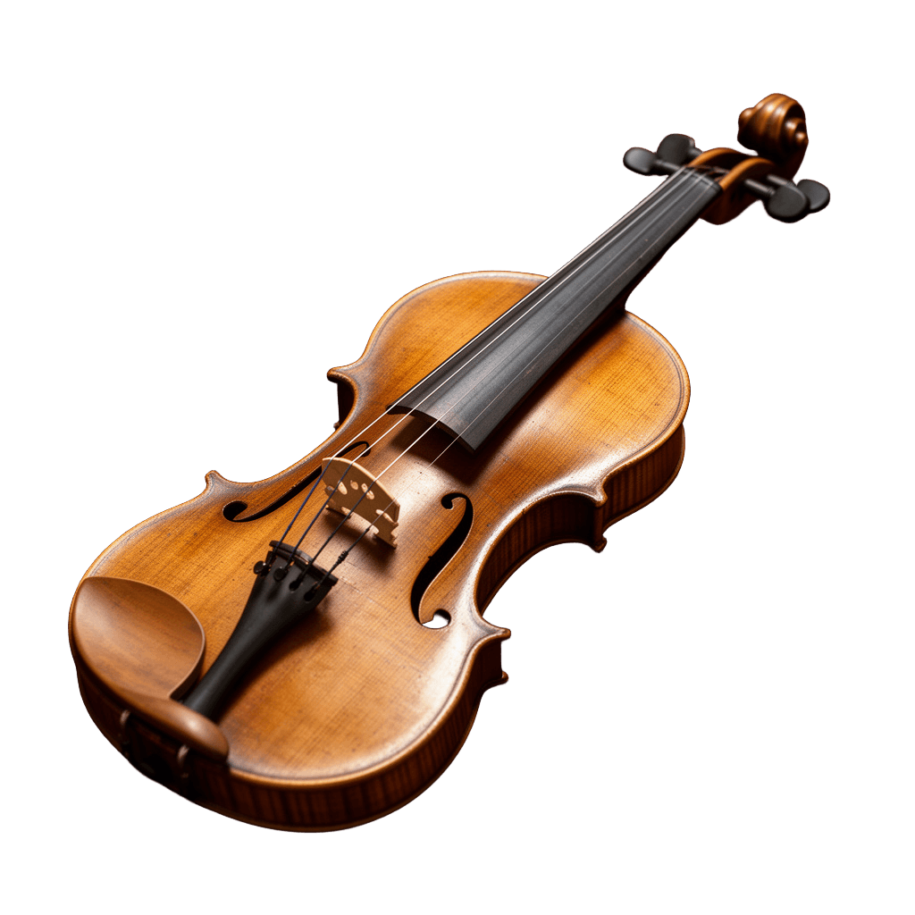 Antique Violin on Velvet