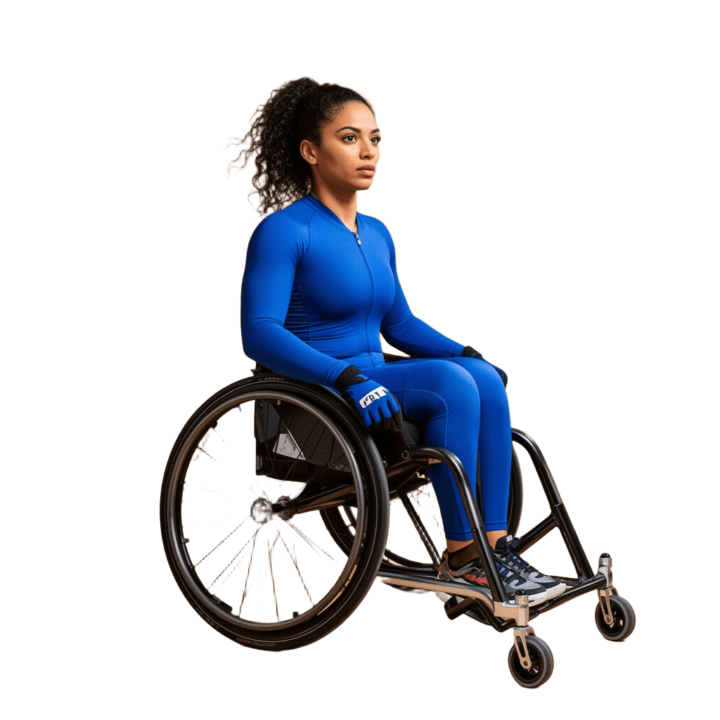 Wheelchair Racer Campaign Cutout