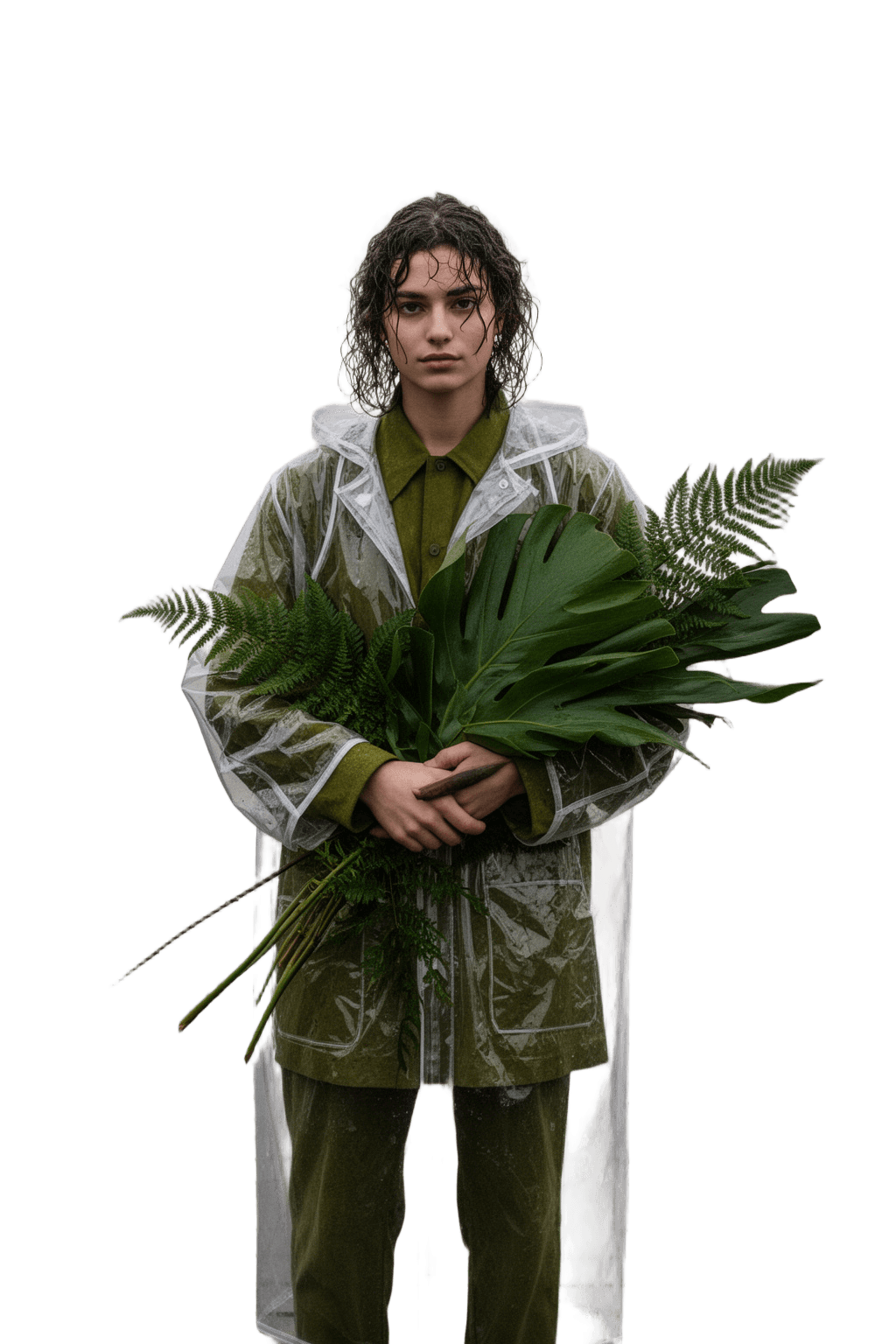 Raincoat Botanist Riverside Cutout