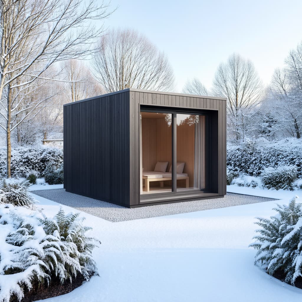 Prefab Sauna Winter Variant