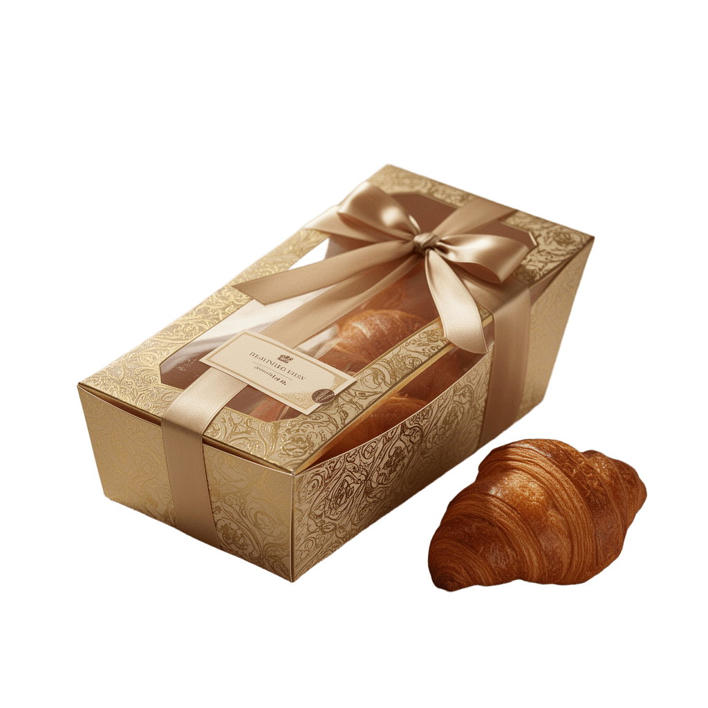 Ornate Pastry Box Arrangement