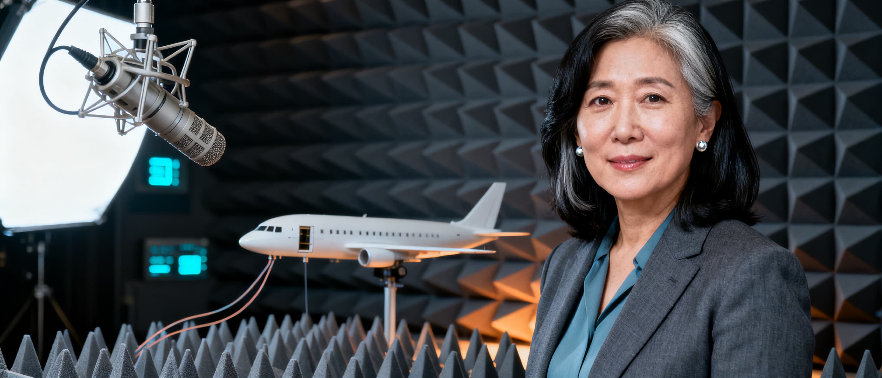 Aerospace Acoustic Engineer Executive Portrait