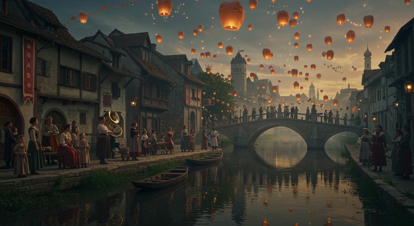 Festival of Paper Meteors