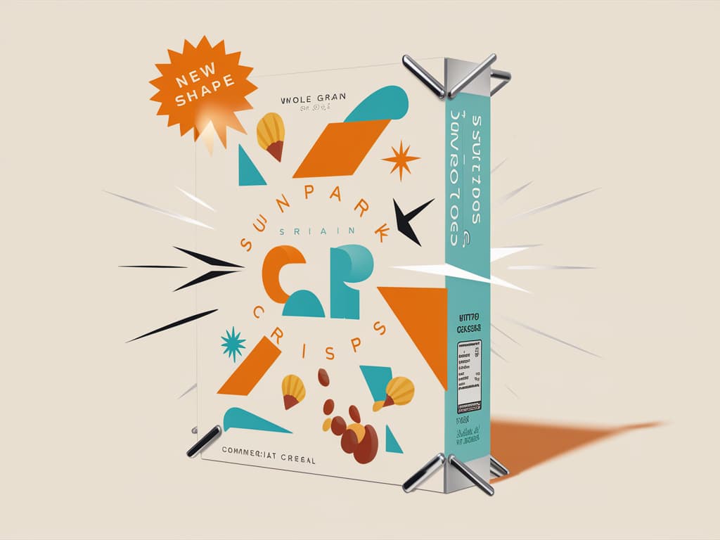 Retro Futurist Cereal Package