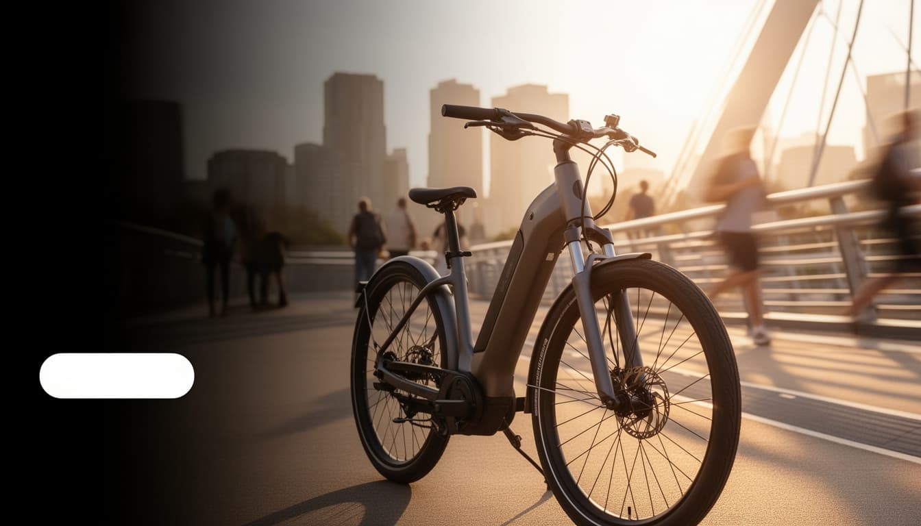Electric Bike Website Hero