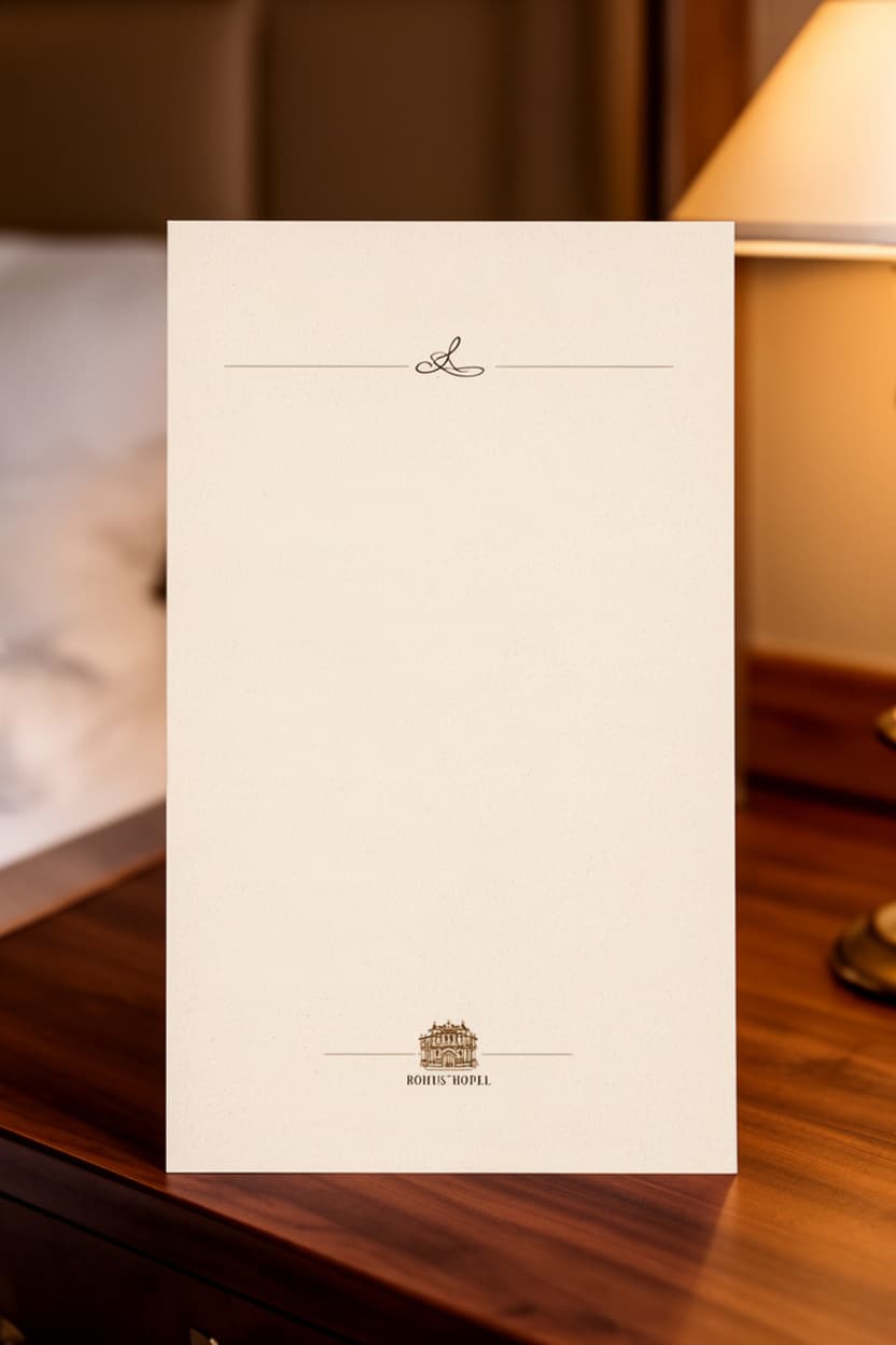 Boutique Hotel Menu Layerization