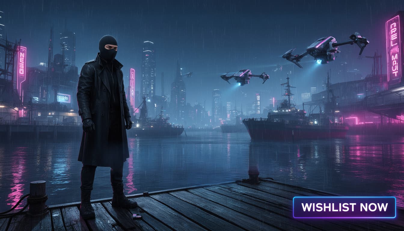 Sci-Fi Game Key Art