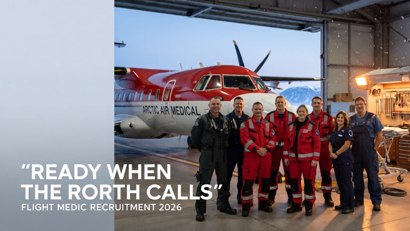 Arctic Air-Ambulance Recruitment Banner