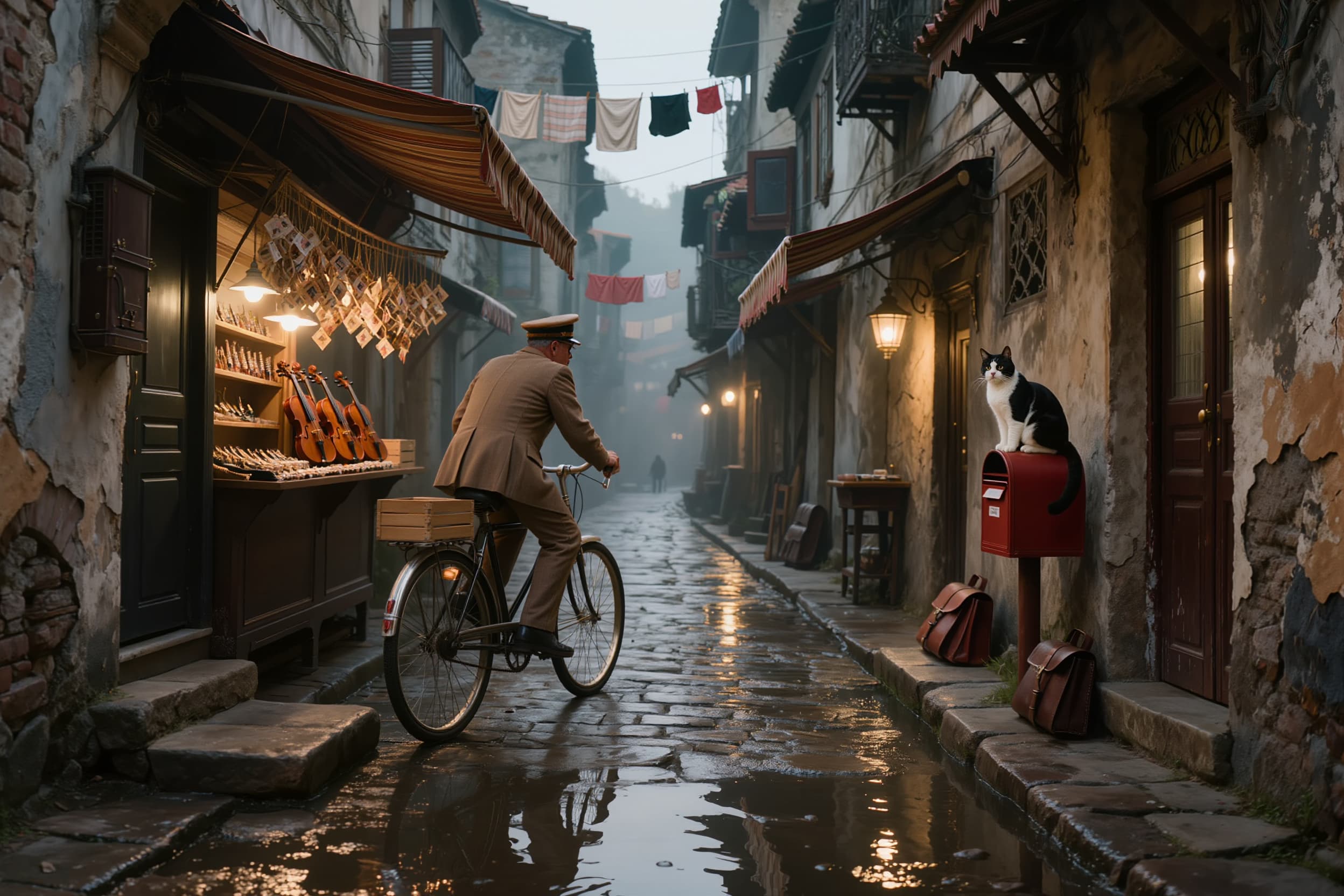 Cobalt Rain Alley Tableau