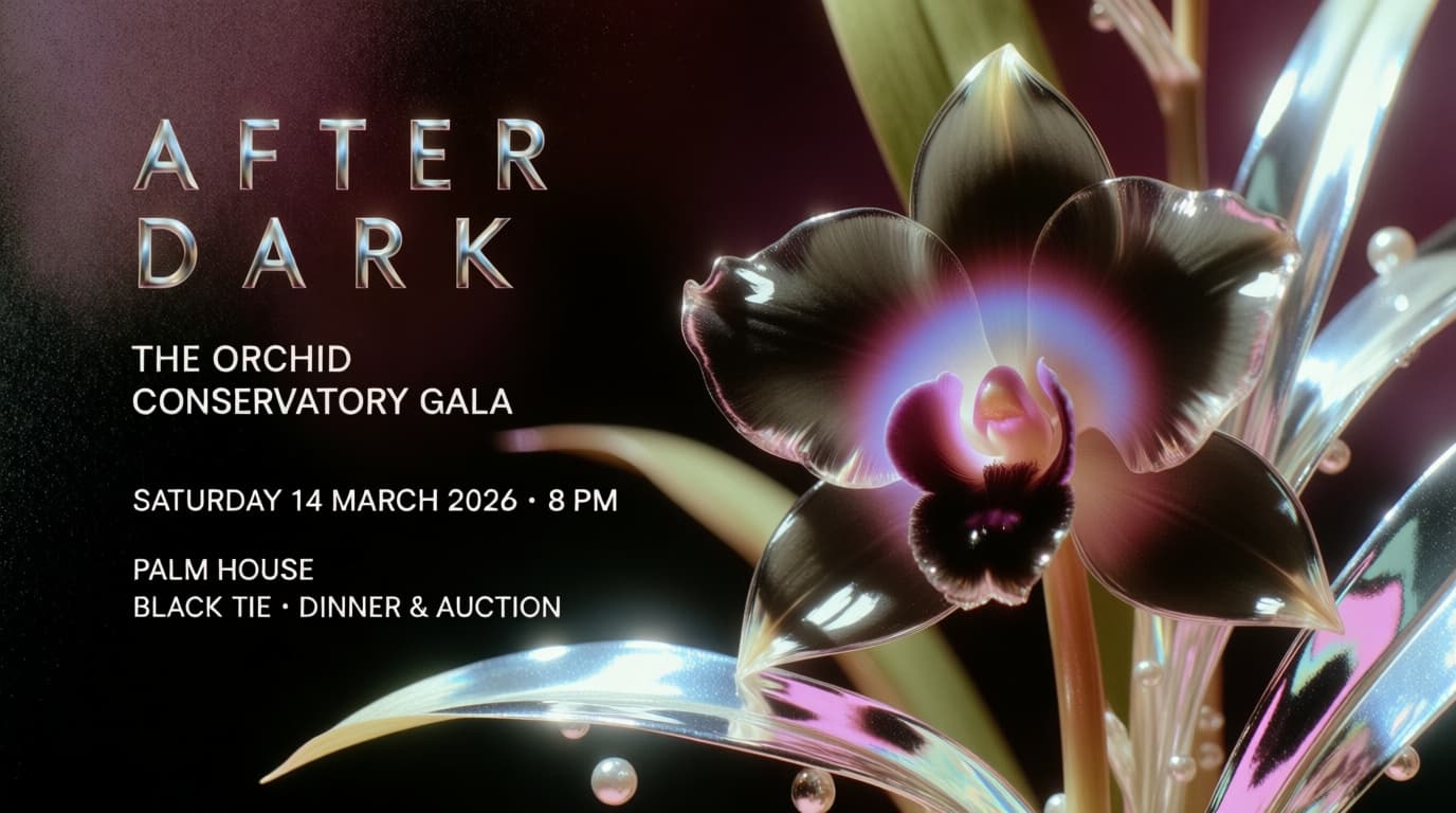 Orchid Conservatory Gala Invitation