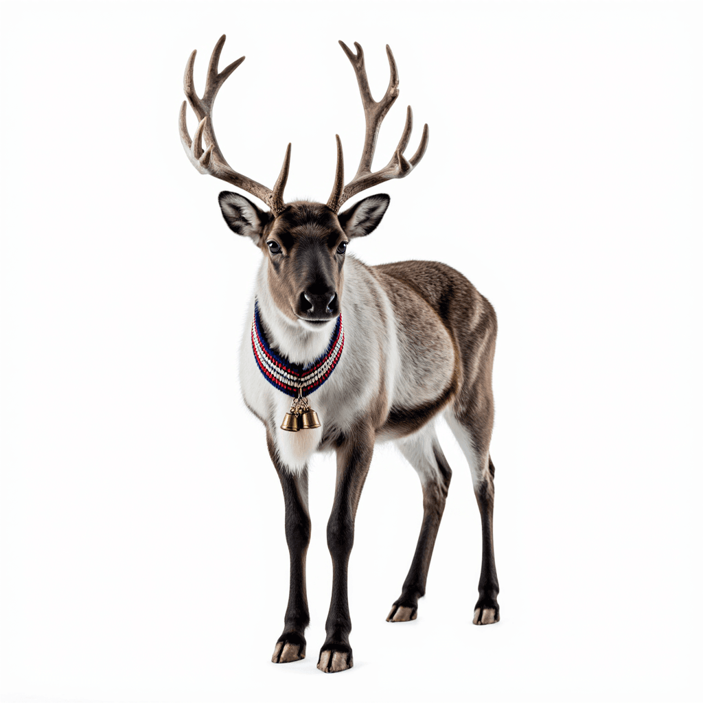 Lapland Reindeer Tourism Cutout