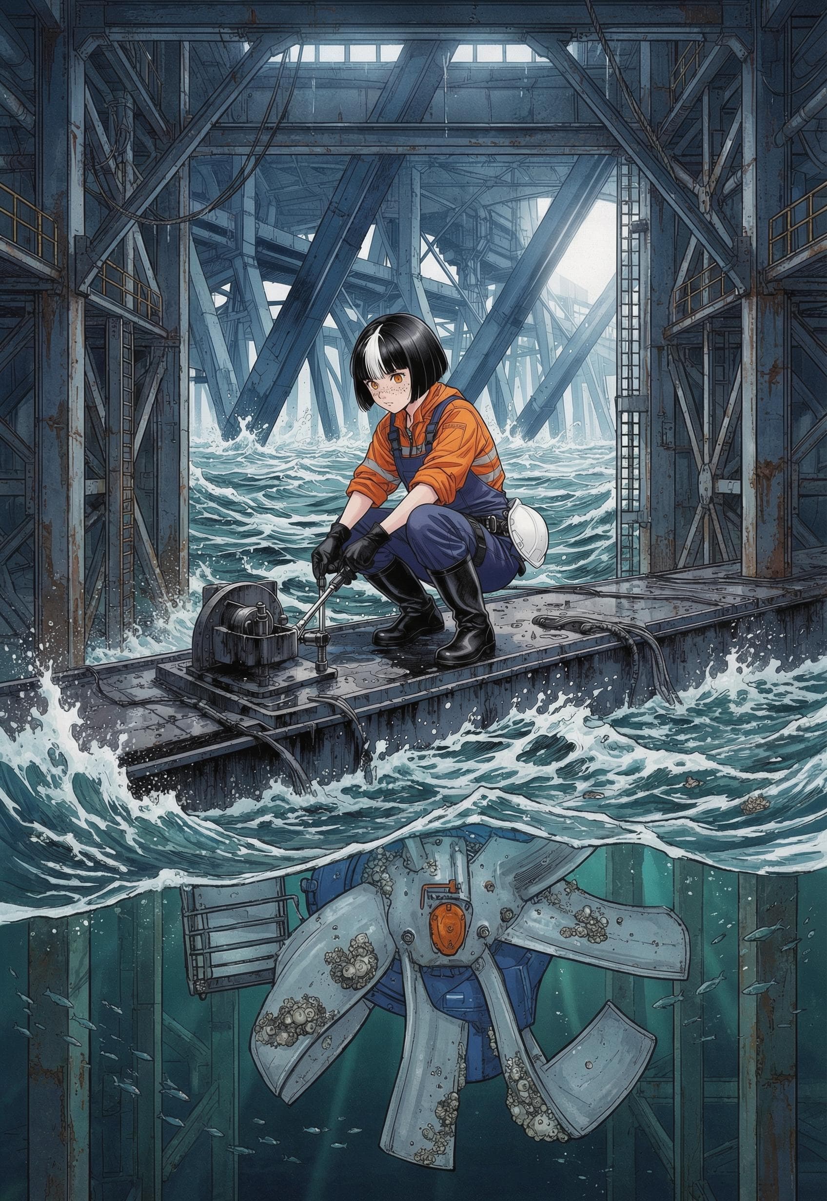 Tidal Energy Manga Cover Expansion