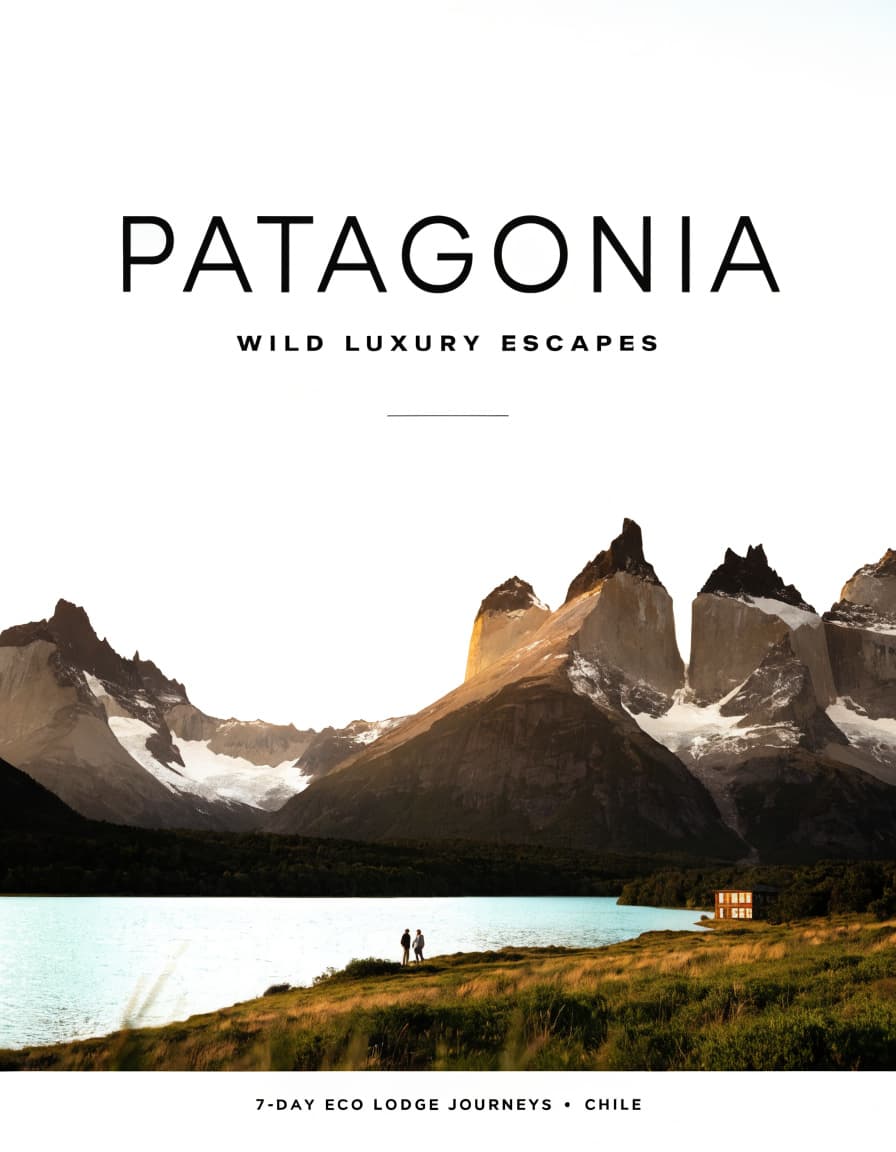 Patagonia Eco Lodge Travel Poster