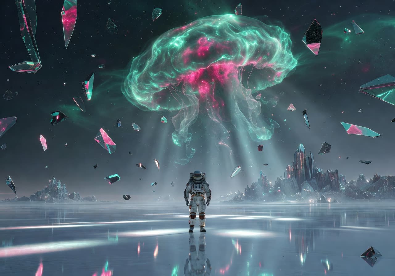 Surreal Astronaut Dreamscape