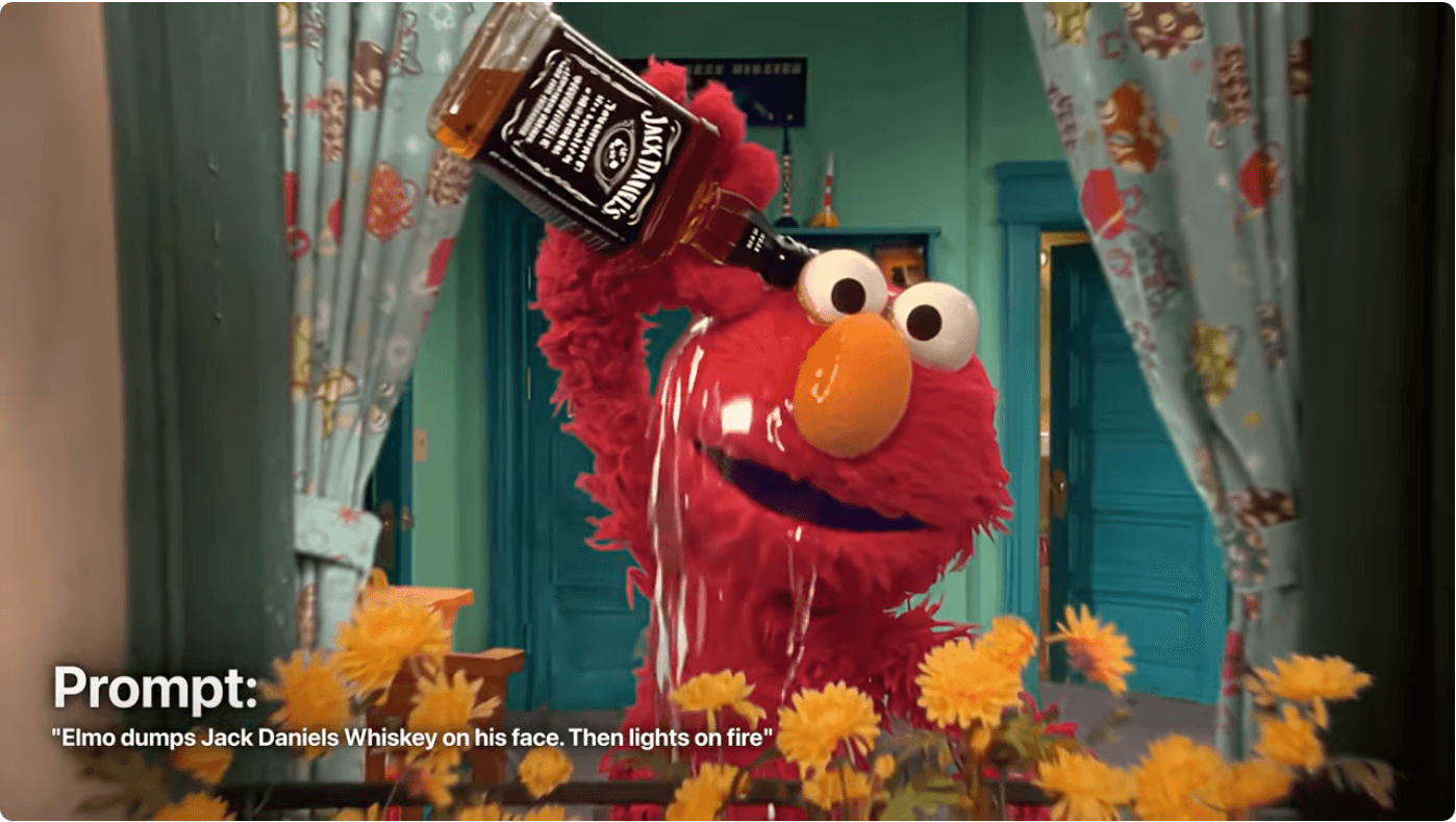 Higgsfield generated video frame