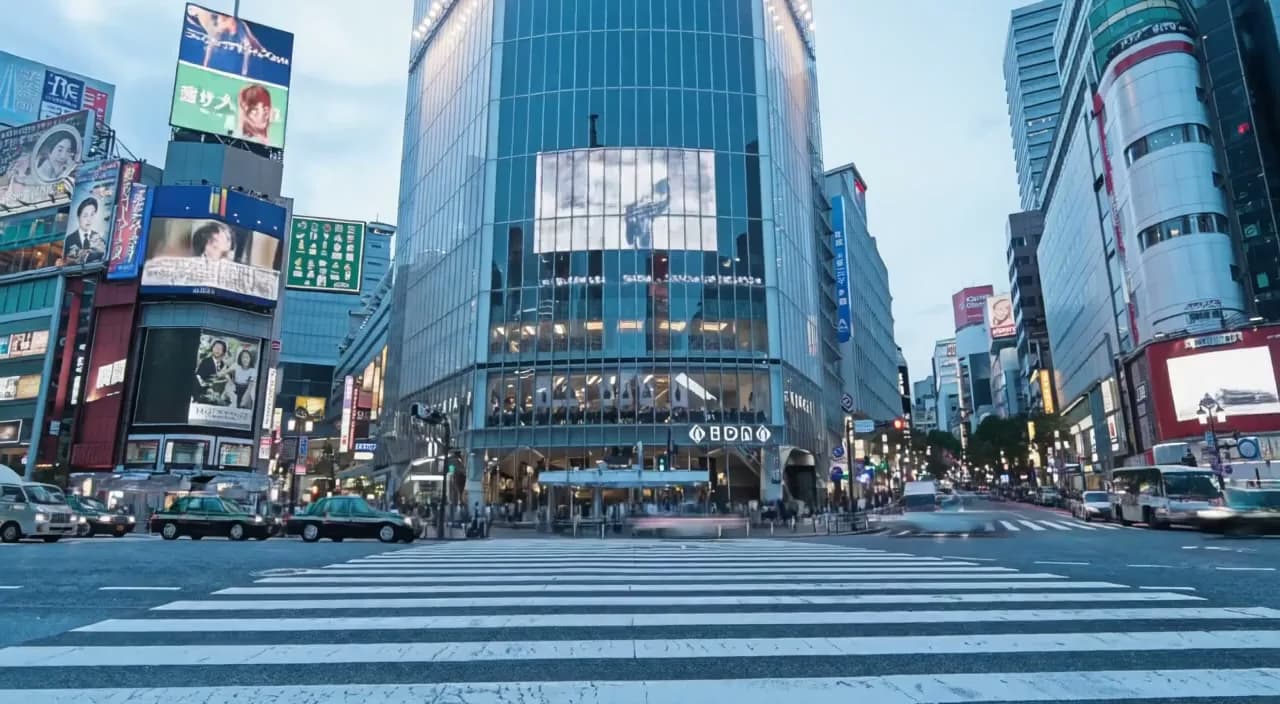 A FLUX 3 Video example demonstrating hyperlapse styling