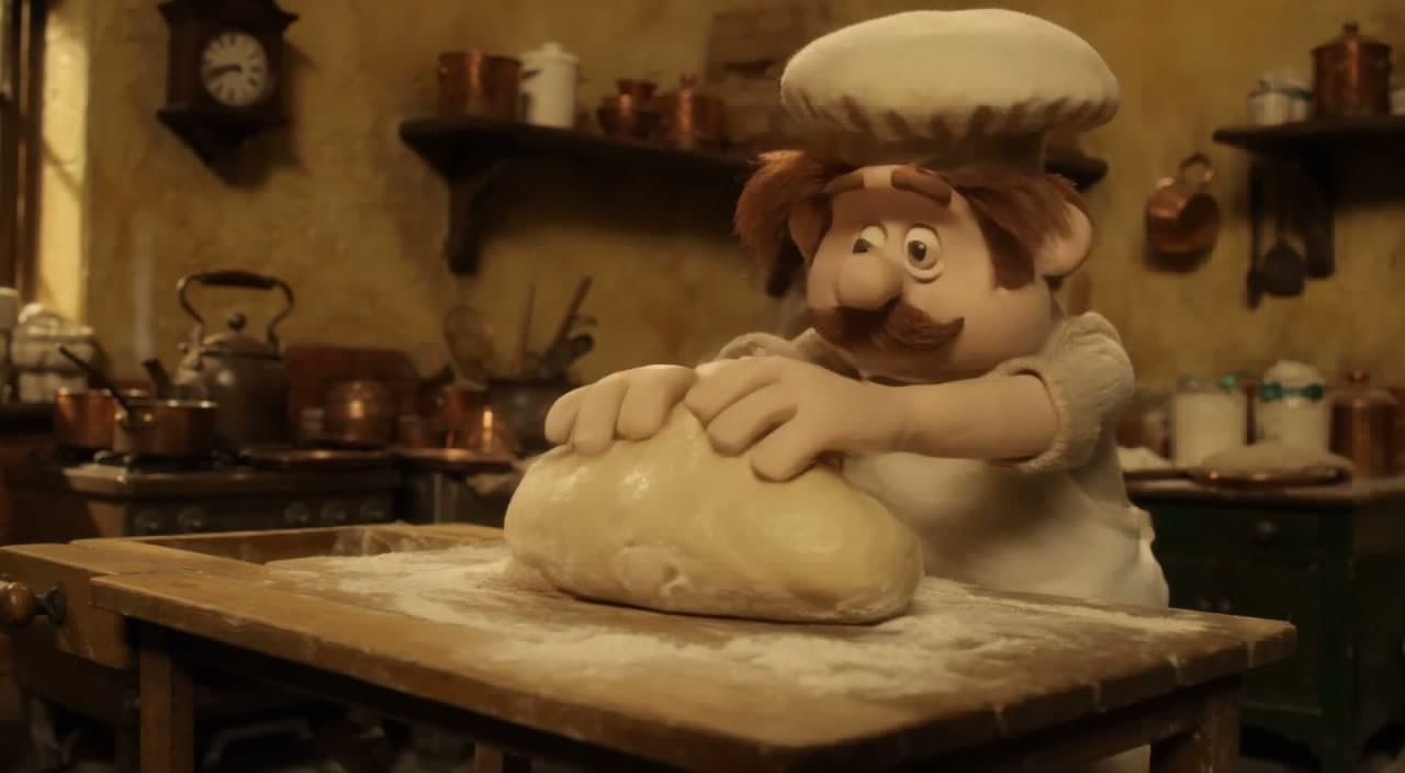 Stop-motion claymation