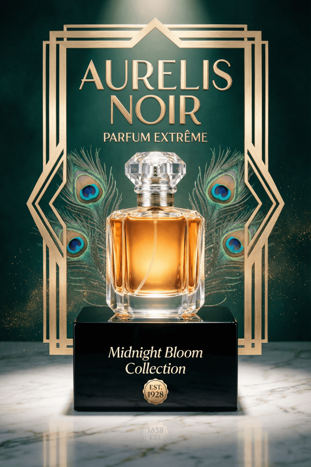Art Deco Perfume Poster
