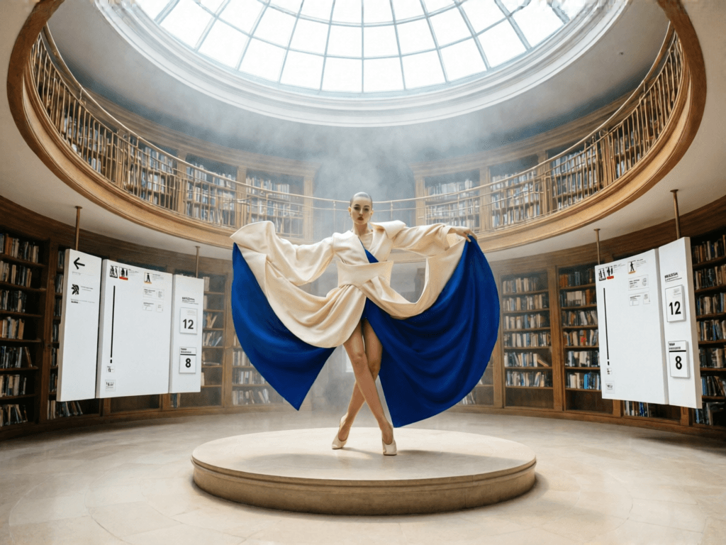 Floating Archive Atrium Collage