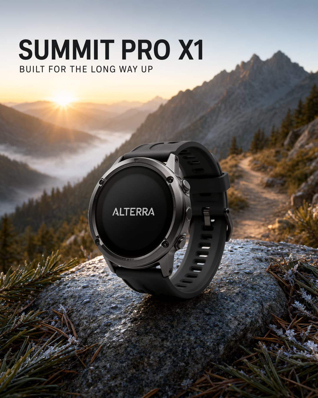 Smartwatch Alpine Lifestyle Ad