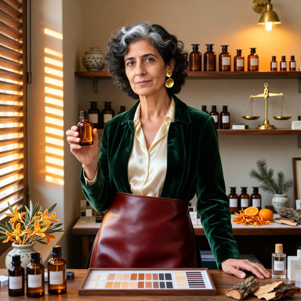 Independent Perfumer Editorial Portrait