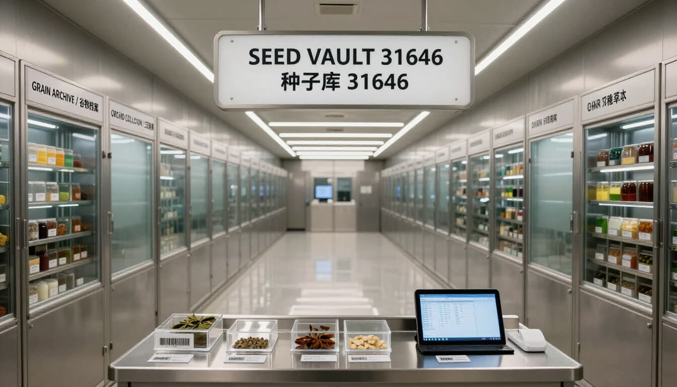 Bilingual Quantum Seed Vault