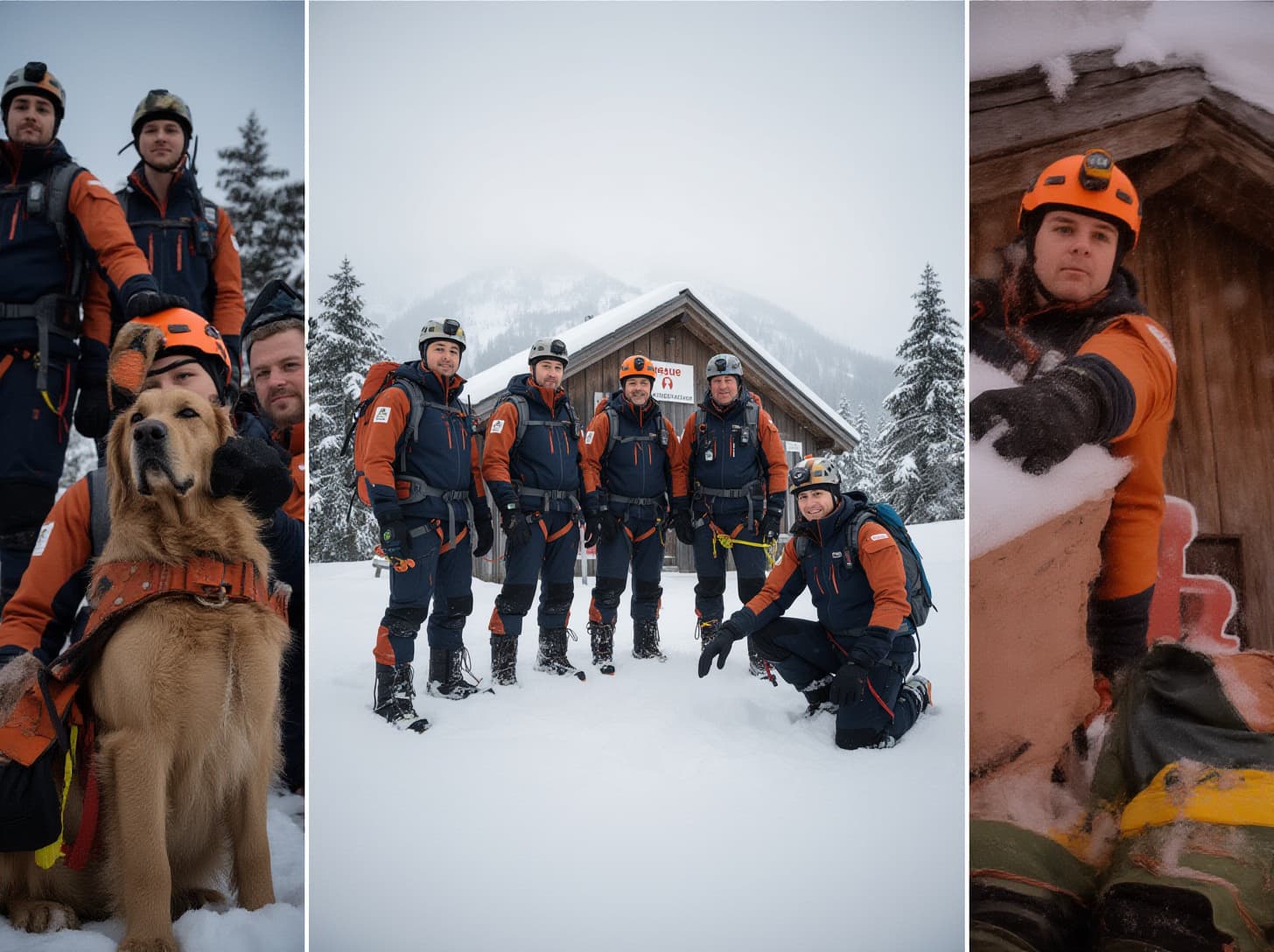 Avalanche Patrol Team Portrait