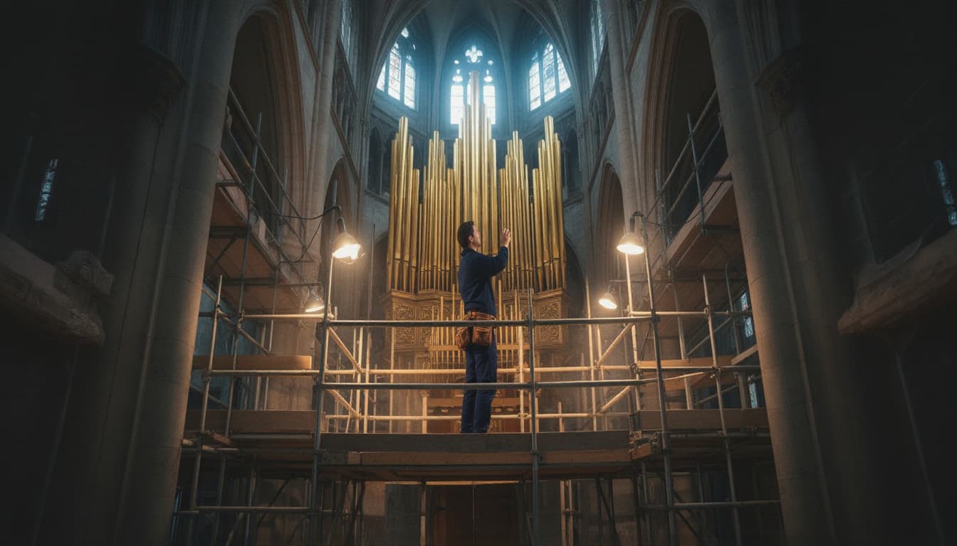 Cathedral Restoration Editorial Banner