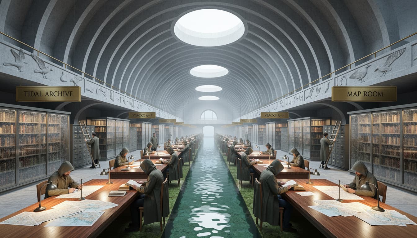 Tidal Archive Reading Hall