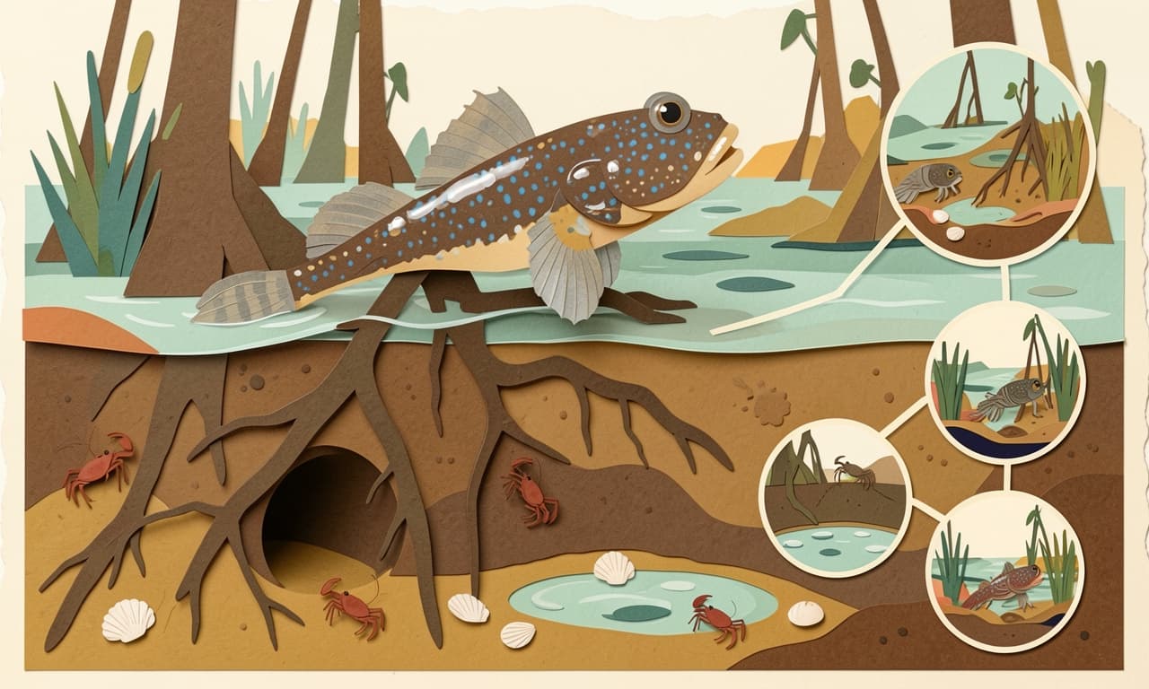 Children’s Mudskipper Science Spread