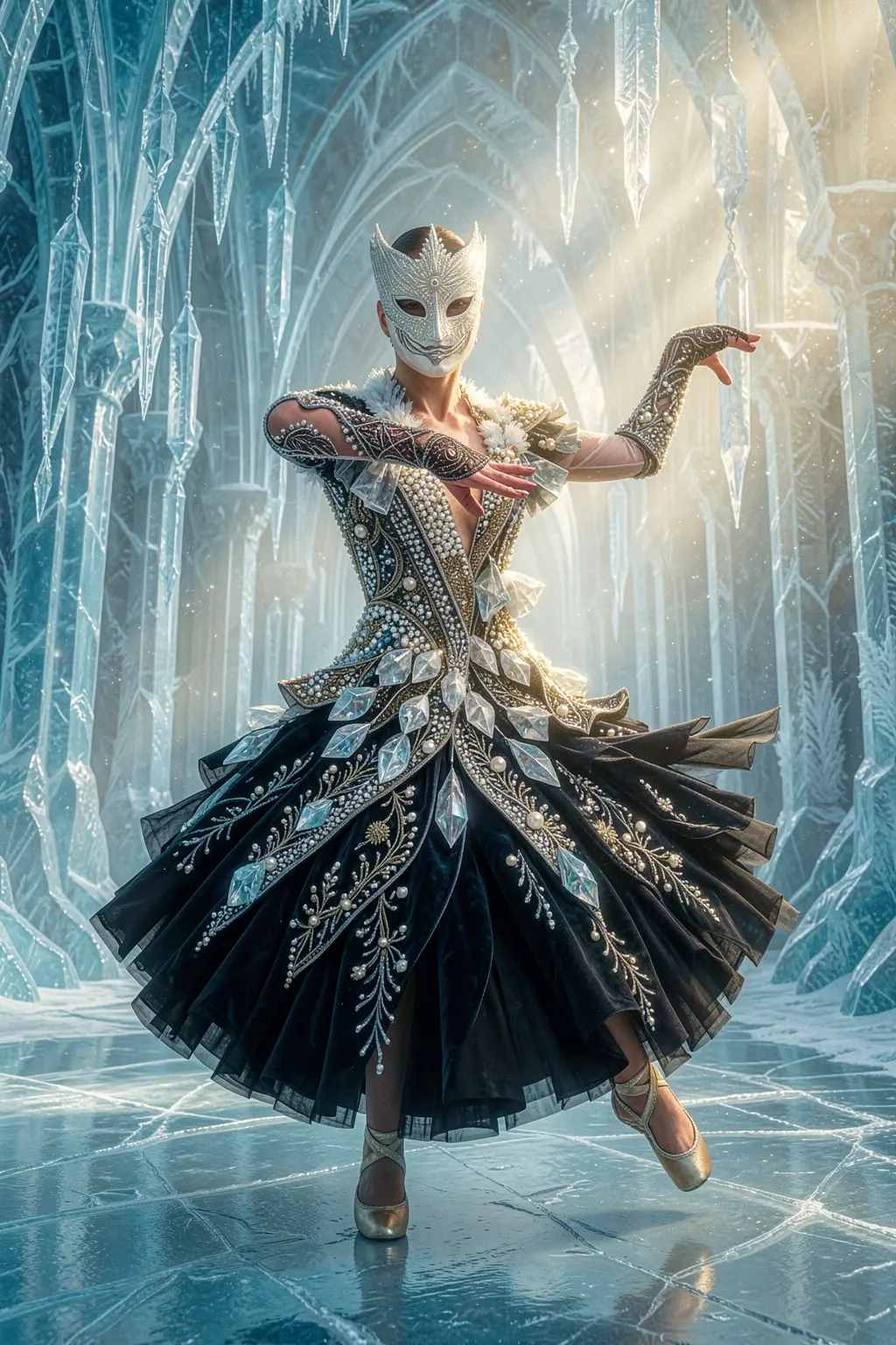 Glacial Cathedral Masked Dancer