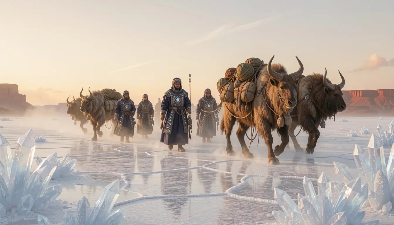 Salt-Flat Pilgrimage Caravan