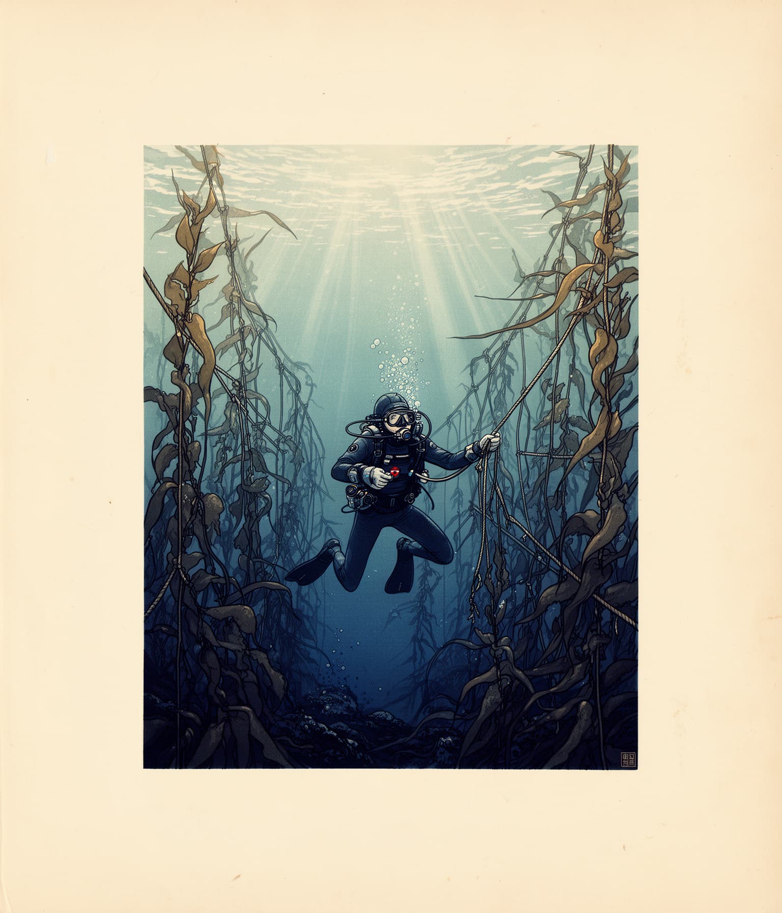Mokuhanga Kelp Restoration Report Cover