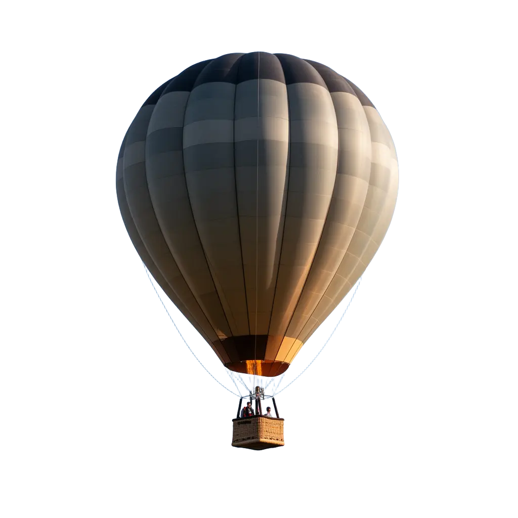 Twilight Balloon Relighting Cutout