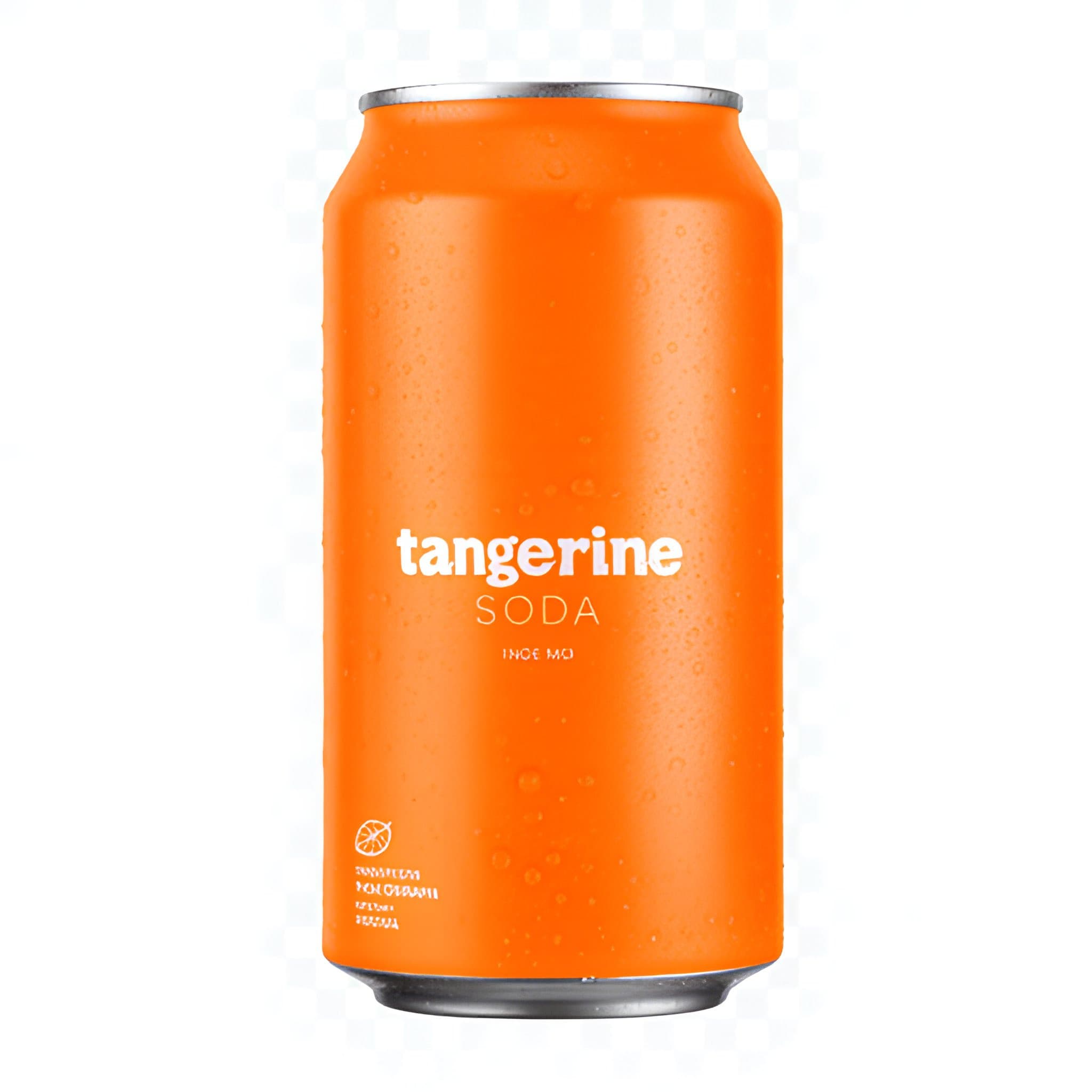 Transparent Citrus Soda Can