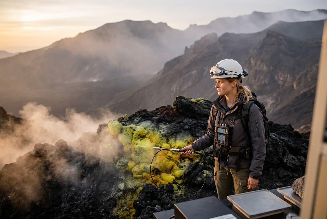 Volcanologist Expedition Report Hero