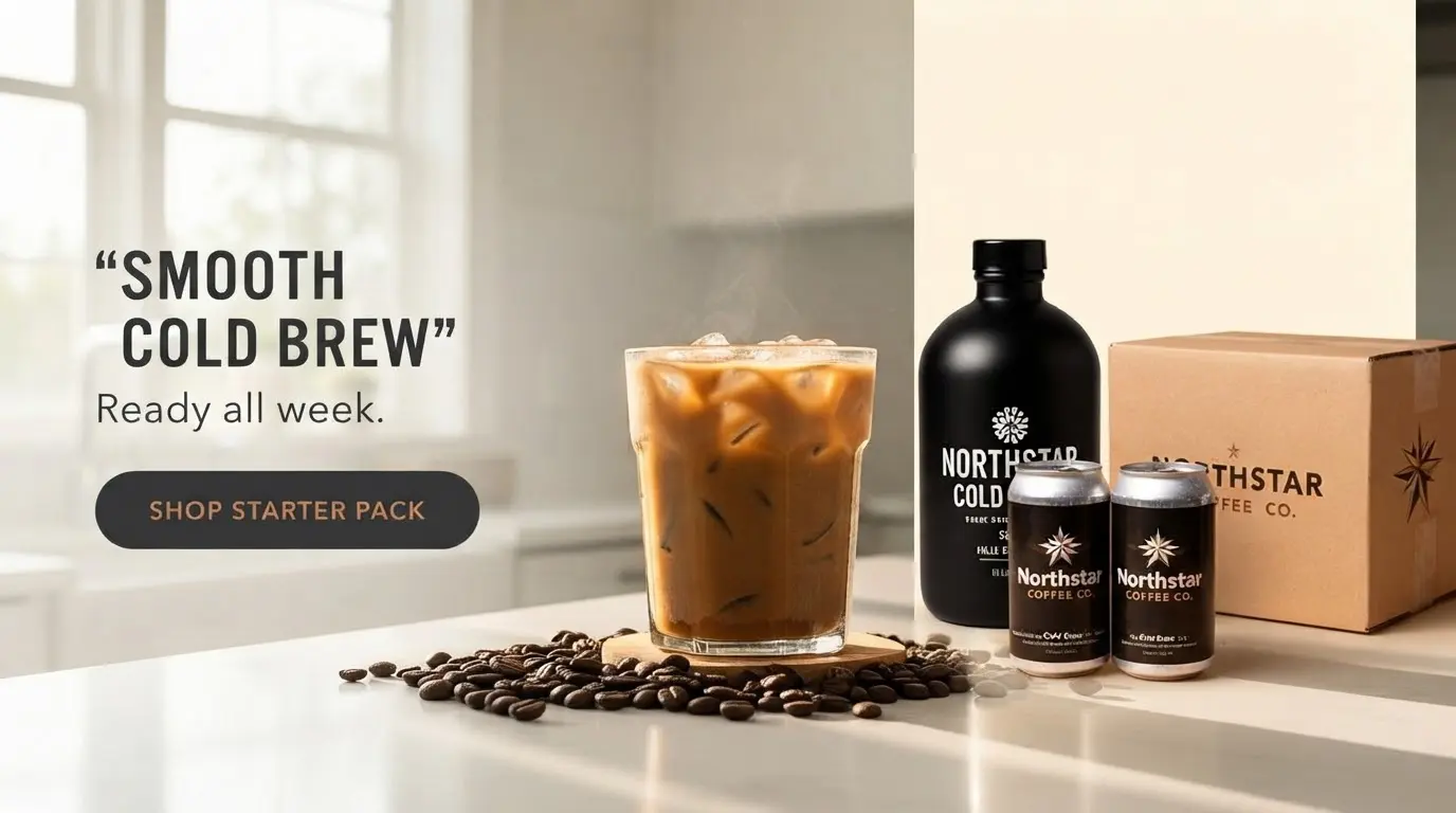 Cold Brew Website Hero
