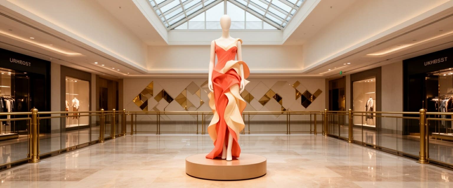 Grand Atrium Fashion Mural