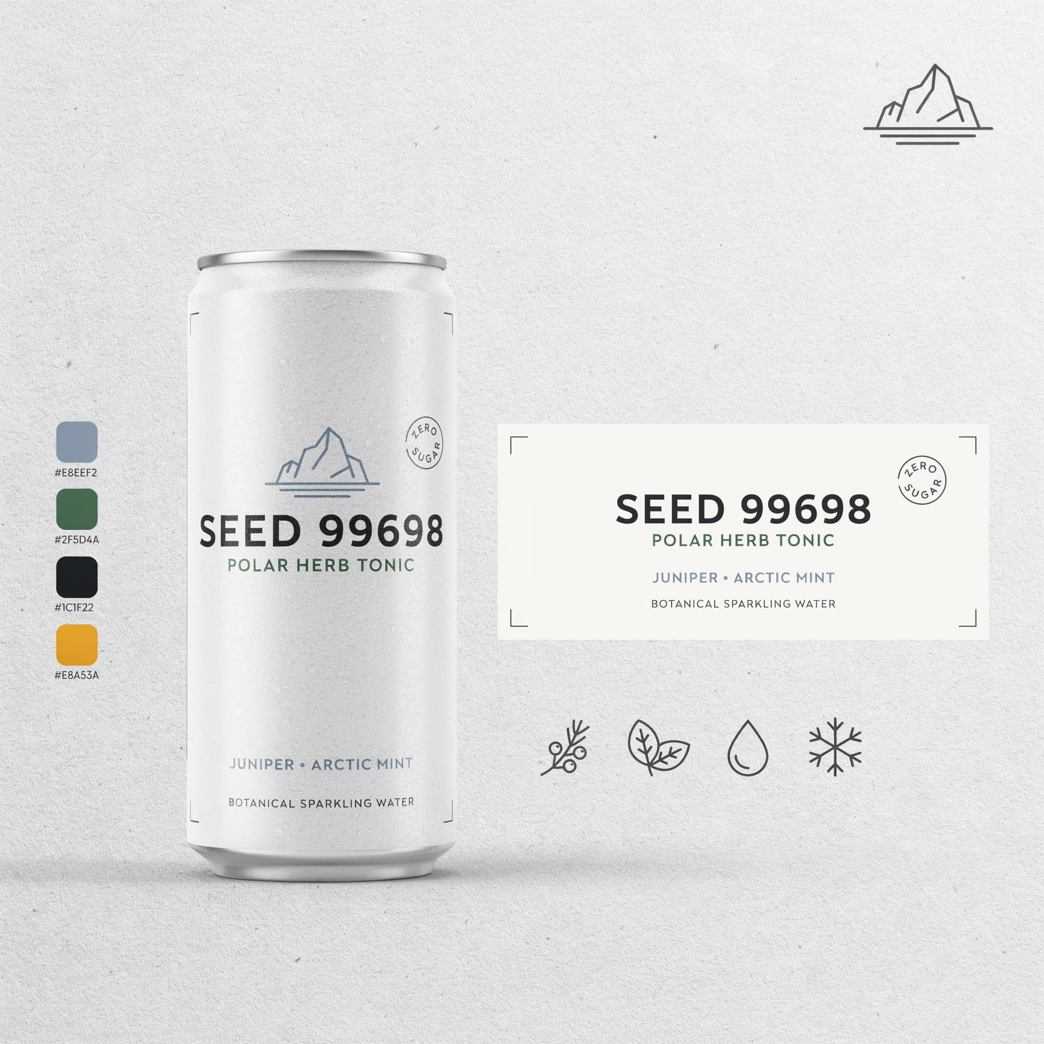 Polar Seed Vault Beverage Identity
