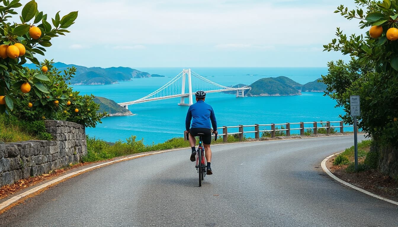 Setouchi Island Cycling Campaign Key Art