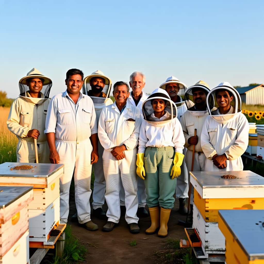 Apiary Cooperative Team Portrait Composite