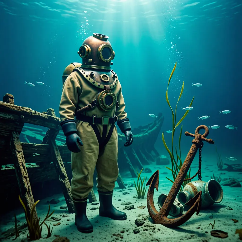 Maritime Museum Scene Composite