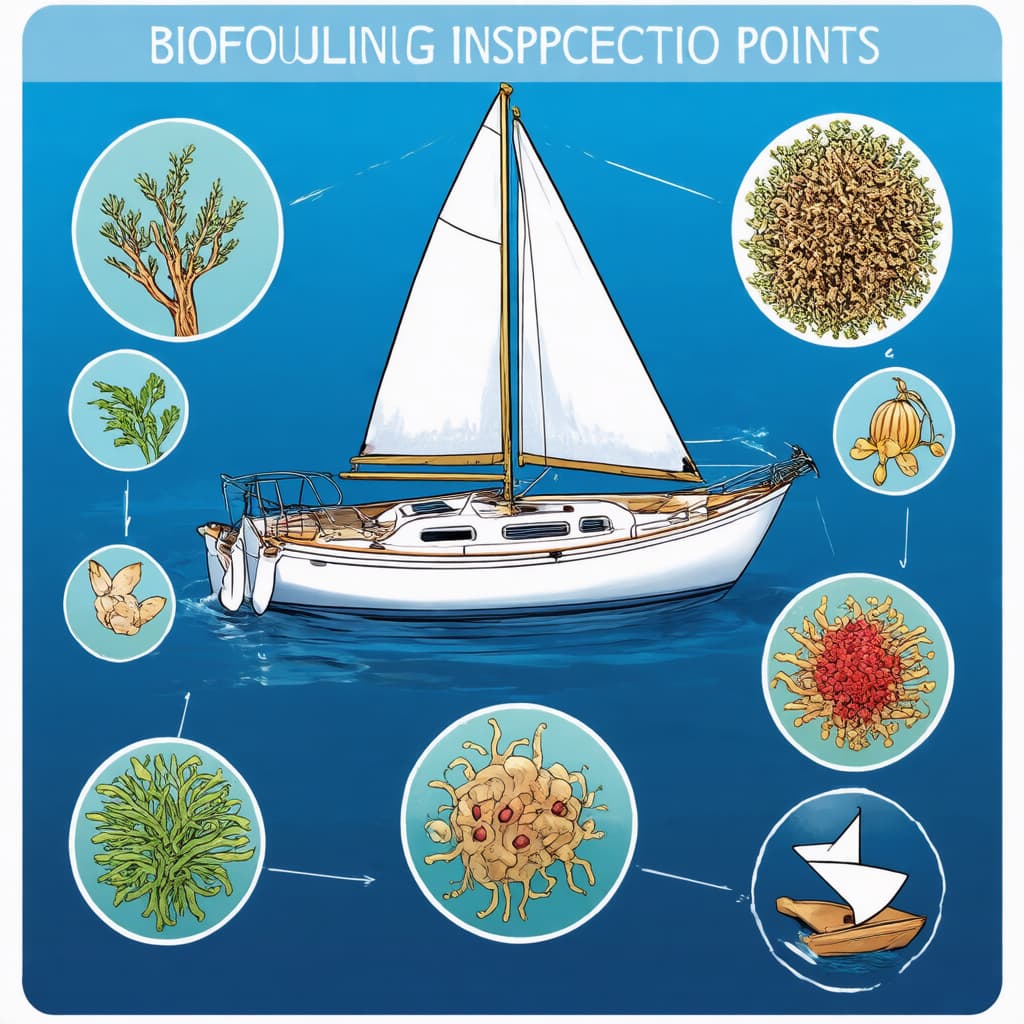Marina Biofouling Inspection Guide Illustration