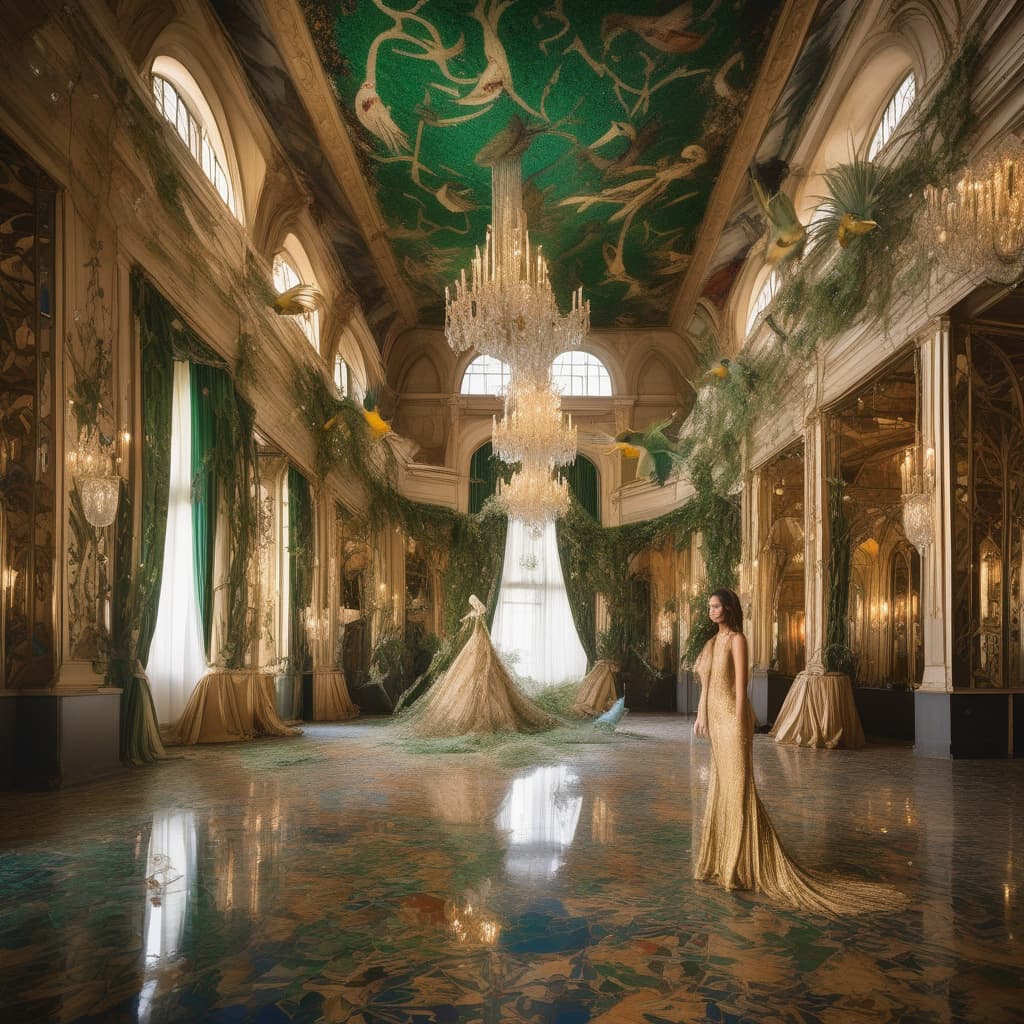 Gilded Aviary Ballroom Reverie